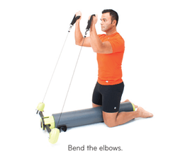 Bend the elbows