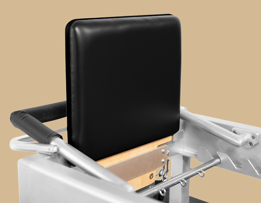 Photo of Contrology Jumpboard mounted on Reformer