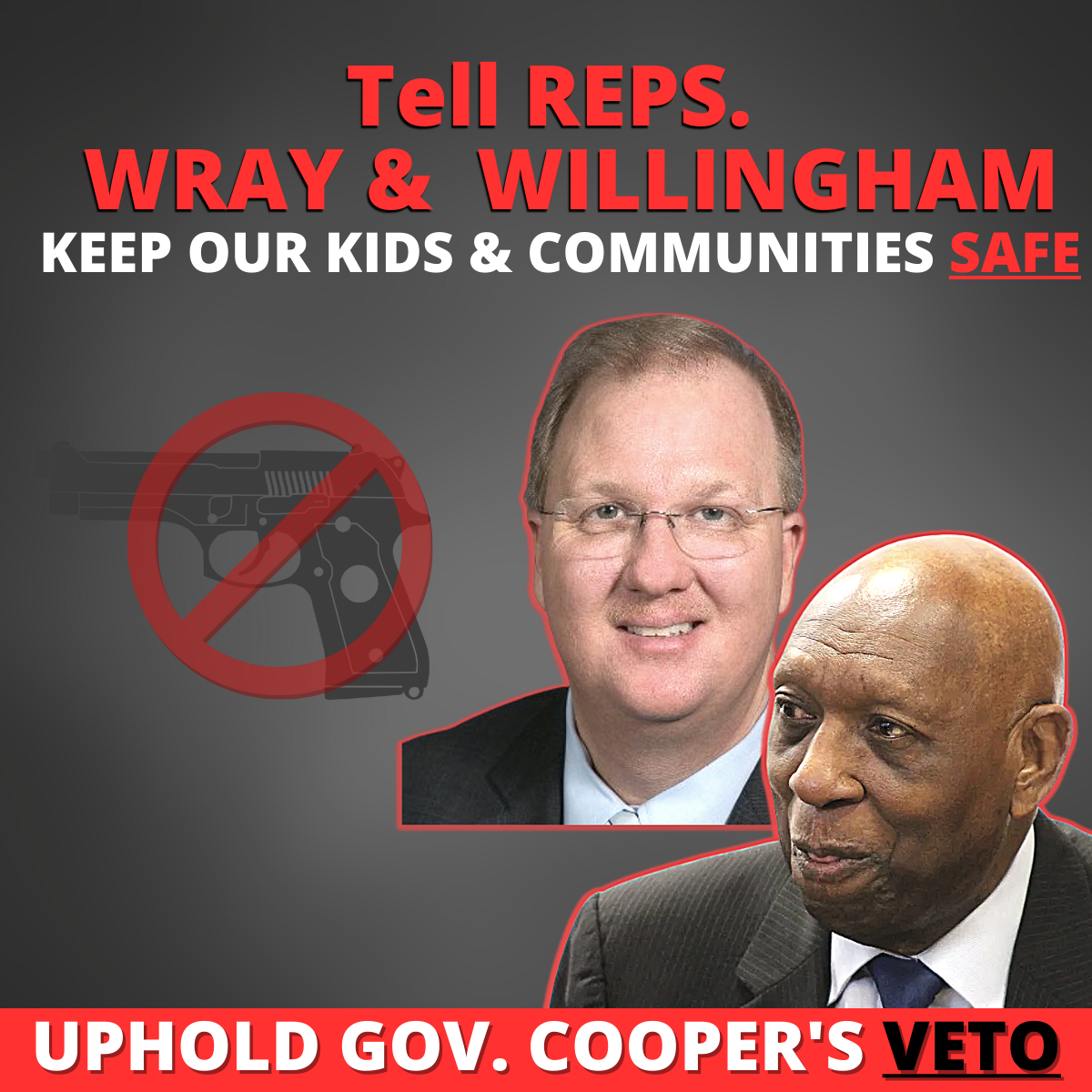 TAKE ACTION Tell Lawmakers Making Guns More Accessible is a Mistake