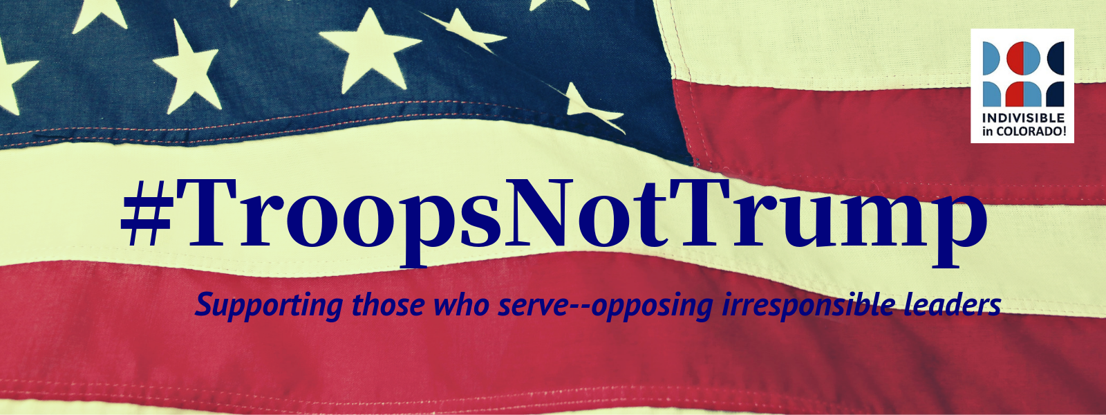 troops not trump