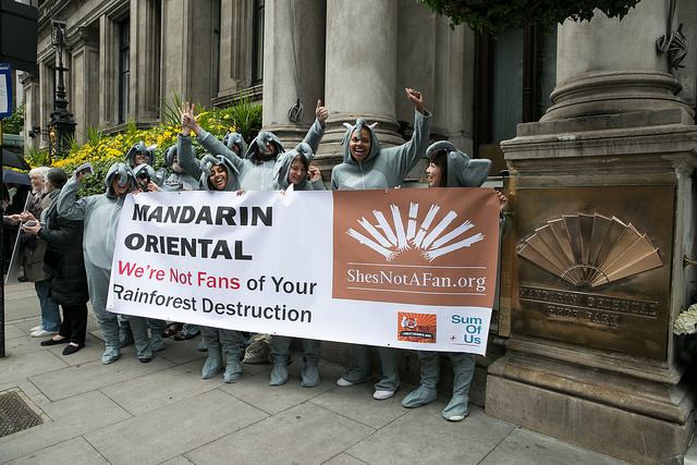 Mandarin Oriental Hotel action