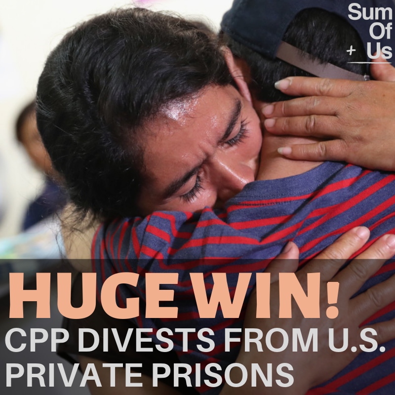 CPP divests from private prisons