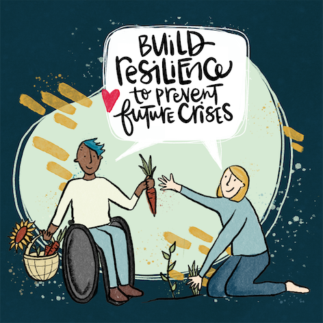 Build resilience to prevent future crises
