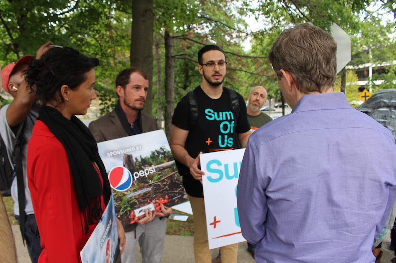 SumOfUs at PepsiCo's HQ