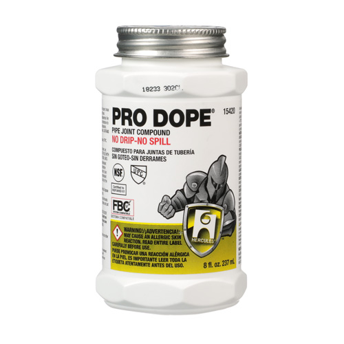 15420 Hercules 15420 Pro Dope, Screw Cap w/ Brush (8 oz.)