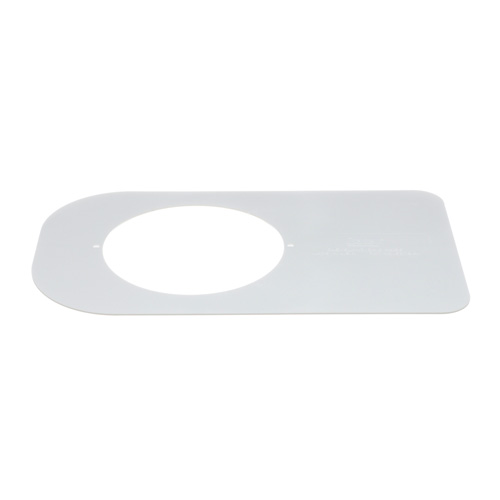31258 Oatey 31258 Square Nose Toilet Base Plate