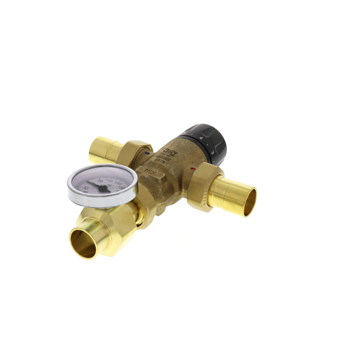 521519AC Caleffi 521519AC 3/4" Sweat MIXCAL 3way Thermostatic