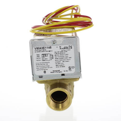 Honeywell V8043E1145 3/4" NPT Connection Zone Valve