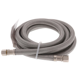 thumbnail image 2 of 25 Ft Braided Stainless Steel Ice Maker Water Line – 1/4 X 1/4 Compression Fittings 2 of 6