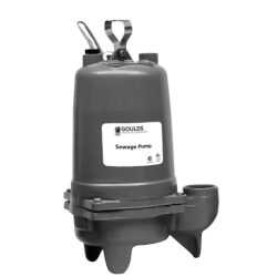 Goulds Sewage Pump, Sewage Pumps, Submersible Sewage Pump - SupplyHouse.com