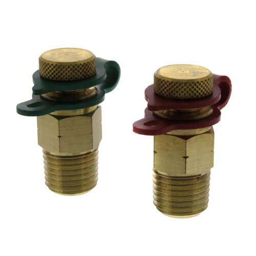 100001A Caleffi 100001A 1/4" NPT PT Test Port (Pair)
