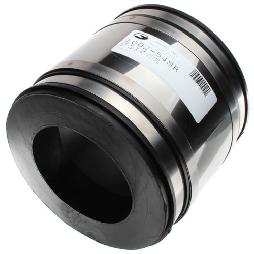 100254SR Fernco 100254SR 5" x 4" Shear Ring Coupling (Clay to