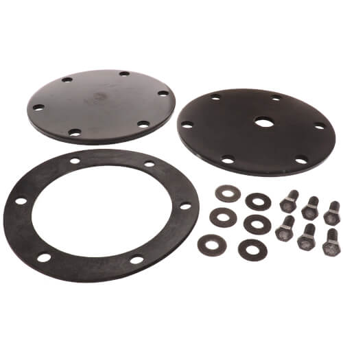 6036003 Burnham 6036003 Tapped Cover Plate w/ Gasket & bolts for