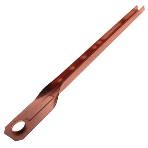 114C Holdrite 114C 1" Copper Carrier Bracket for Toilet (231/4