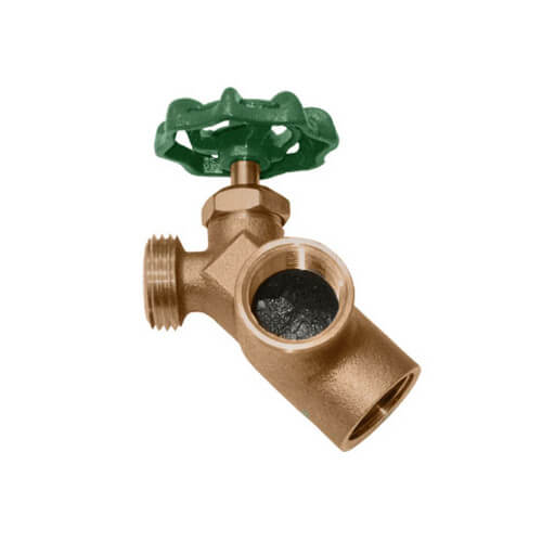 11711T Webstone 11711T 3/4" FIP x FIP x Hose Brass Water Heater