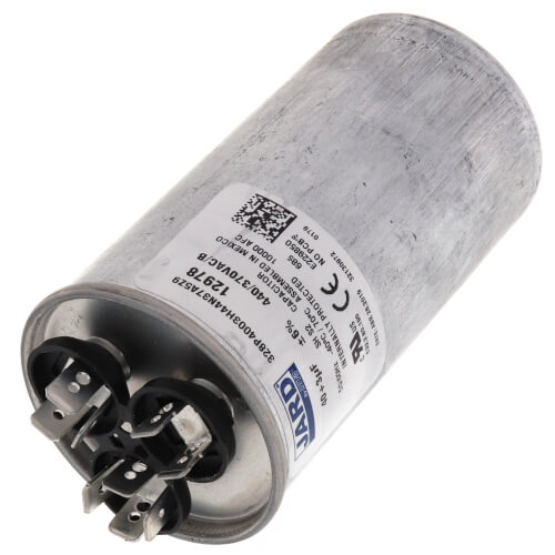 12978 - Jard 12978 - 40/3 MFD Round Run Capacitor (440V)