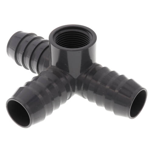 1416131 Spears 1416131 1" x 3/4" PVC Barbed Insert Reducing Side