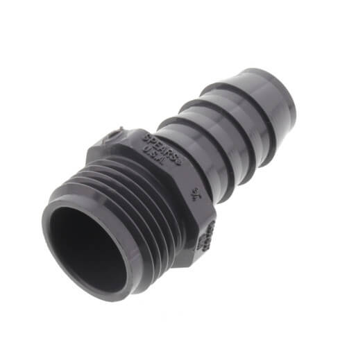 1436007MHT Spears 1436007MHT 3/4" PVC Barbed Insert Male Hose