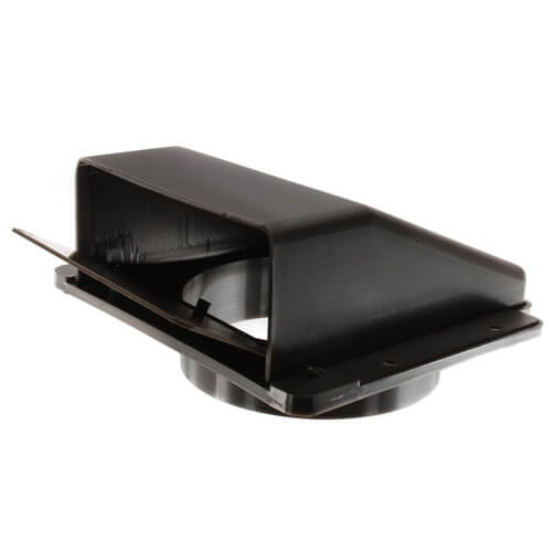 143B Lambro Industries 143B 4" Brown Plastic Under Eave Vent