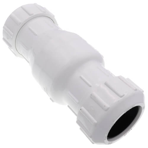 1500C15 NDS 1500C15 11/2" IPS PVC Clear Swing Check Valve