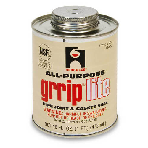 15560 Hercules 15560 Grrip Lite Thread Sealant 1 pt.