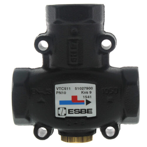 193B1700 Danfoss 193B1700 ESBE Series 1" 3Way Thermic Valve (Body