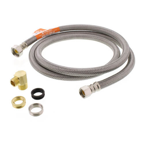 1W60CU Fluidmaster 1W60CU 60" Braided Stainless Steel FitsAll