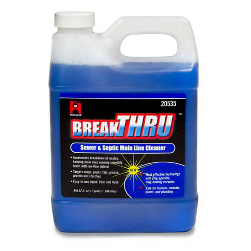 20535 Hercules 20535 32 oz. BreakThru Sewer & Septic Main Line