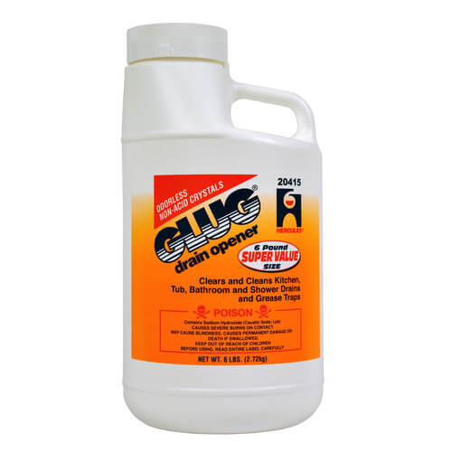 20415 Hercules 20415 5 lb. Glug Crystal Drain Opener