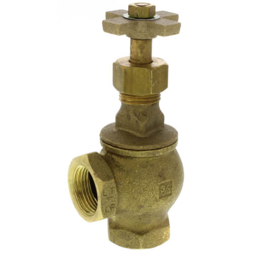 240T04LF MatcoNorca 240T04LF 3/4" Threaded Brass Angle Globe Valve