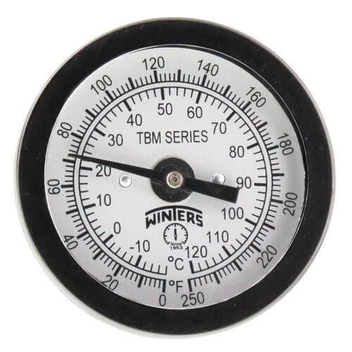 24445 SharkBite 24445 3/4" SharkBite Temperature Gauge, Lead Free
