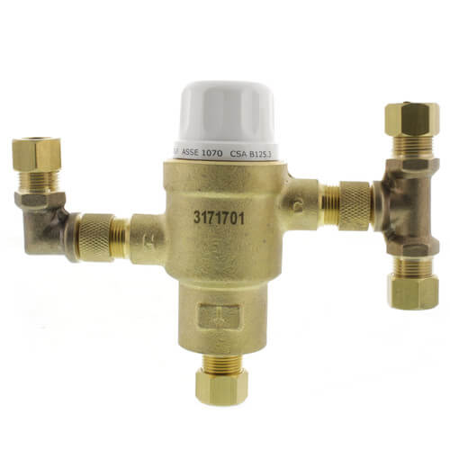 Soupape De Mélange Thermostatique Cash Acme HG135 - Laiton - Compression 3/8 - Neuf Sans Emballage