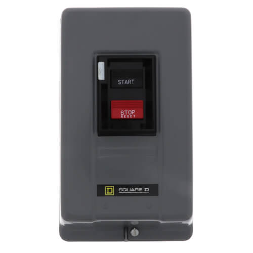 2510MBG2 Square D 2510MBG2 Push Button Manual Motor Starter, Enclosure NEMA Rating 1, NEMA