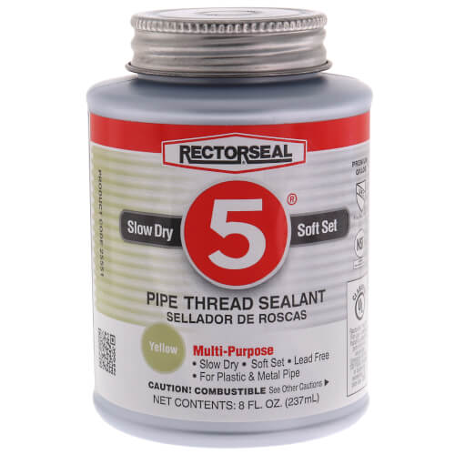 25551 Rectorseal 25551 RectorSeal No. 5 Pipe Thread Sealant (8 oz.)