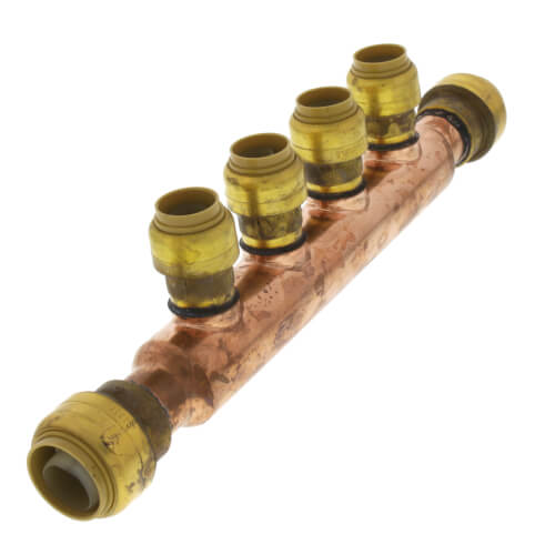 25554LF SharkBite 25554LF 3/4" Sharkbite Open Copper Manifold w/ 1/