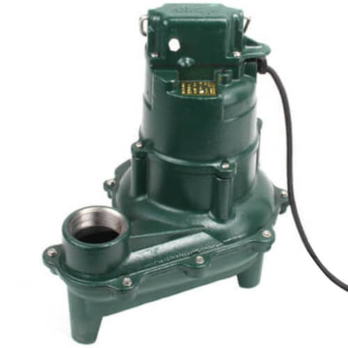 2640002 Zoeller 2640002 Model N264 WasteMate NonAutomatic Cast Iron Sewage Pump 115 V