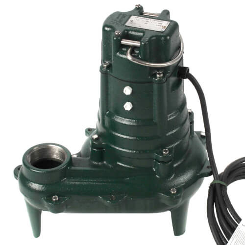 2670004 Zoeller 2670004 Model E267 WasteMate NonAutomatic Cast Iron Sewage Pump 230 V