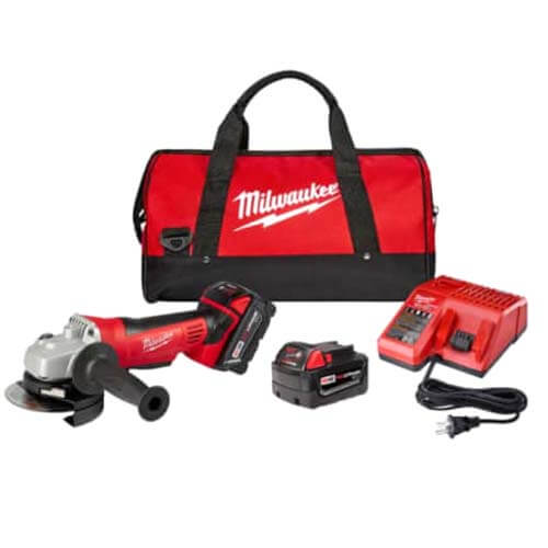 268022 Milwaukee 268022 M18 Cordless 41/2" Cutoff / Grinder Kit