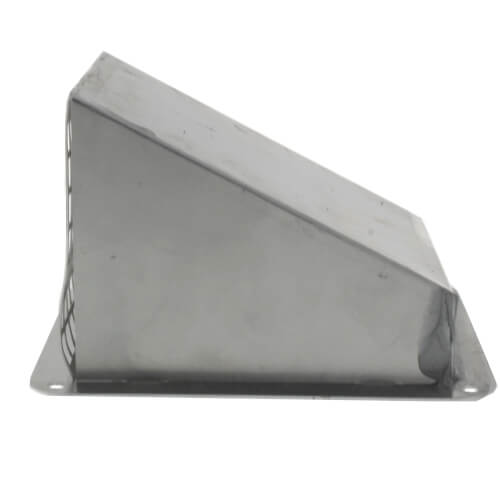 2FAIGAL03 ZFLEX 2FAIGAL03 3" Galvanized Fresh Air Intake Hood