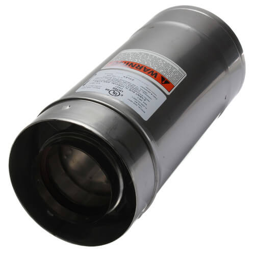 2SVDP0301 ZFLEX 2SVDP0301 3" x 1 Ft. ZVent Double Wall Pipe