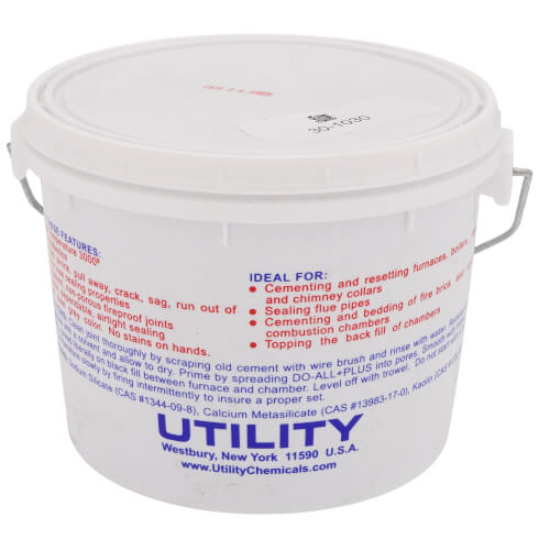301030 Utility 301030 1/2 Gal. DOALL+PLUS Furnace Cement
