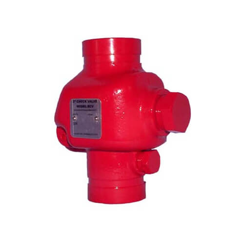 321526S Globe Sprinkler 321526S 2" RCV Shotgun Riser Check Valve Groove x Groove