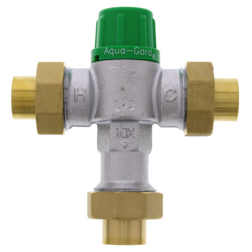 34ZW1070XLC Zurn 34ZW1070XLC 3/4" Lead Free Thermostatic Mixing Valve, 95 to 115°F (Copper