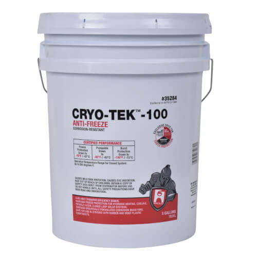 35284 Hercules 35284 CryoTek 100 AntiFreeze / Glycol (5 Gallon)