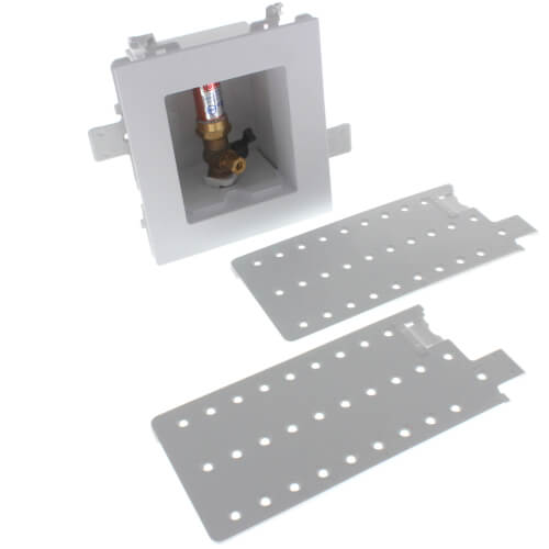 37691 Oatey 37691 Moda Ice Maker Outlet Box w/ 1/4 Turn Lead Free