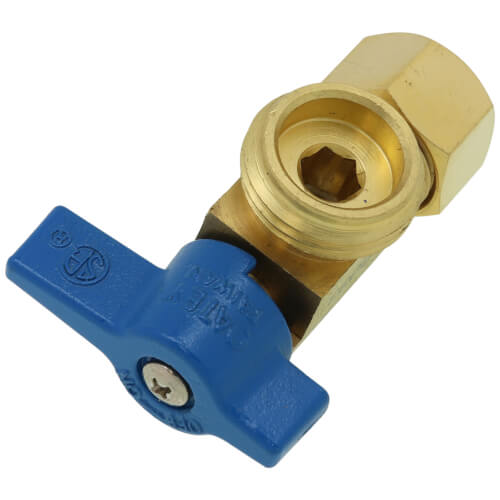 38433 Oatey 38433 1/4 Turn Short Brass Ball Valve for Washing