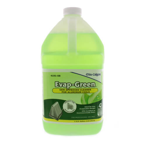 419108 NuCalgon 419108 Evaporator Coil Cleaner, Enviro Green, 1 Gal.