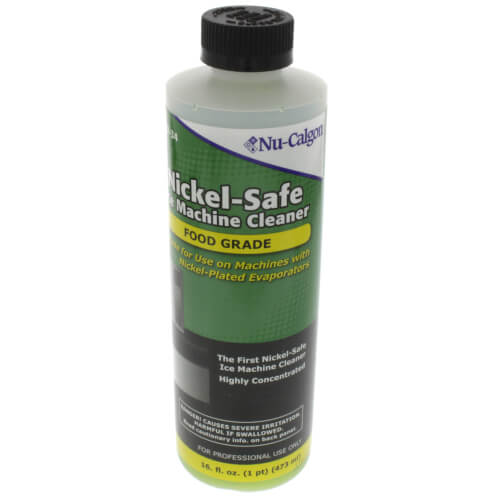 428734 NuCalgon 428734 NickelFree Ice Machine Cleaner, 16 fl. oz.