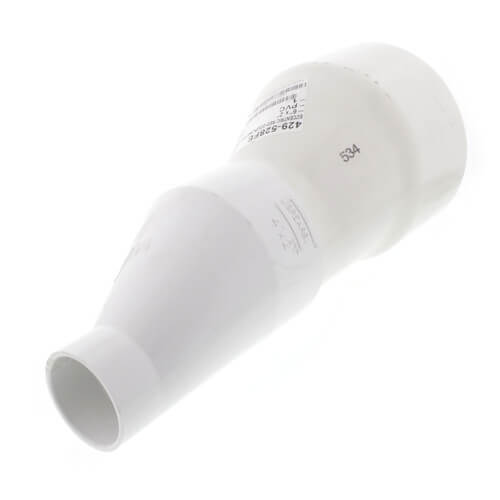 429528FE Spears 429528FE 6" x 2" PVC Schedule 40 Eccentric Reducer