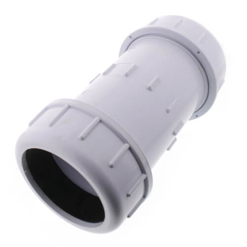 4313 MatcoNorca 4313 4" PVC Compression Coupling (400T11)